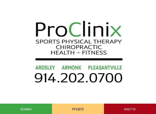 ProClinix brand color palette