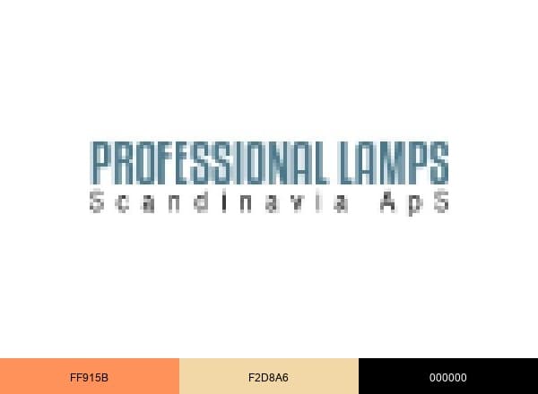 Professional Lamps Scandinavia ApS brand color palette