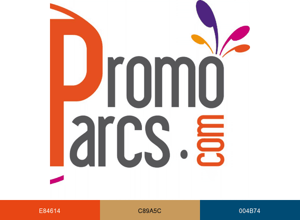 PromoParcs brand color palette