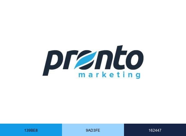 Pronto Marketing brand color palette