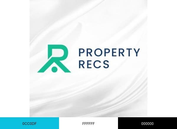 PropertyRecs.com brand color palette