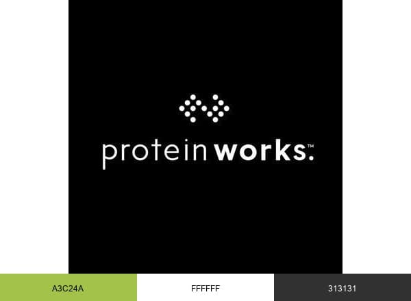Protein Works brand color palette