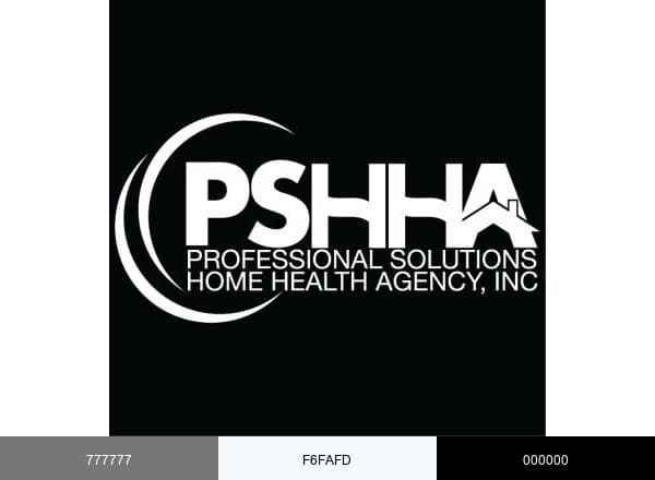 Professional Solutions Home Health Agency brand color palette