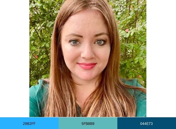 Susan Storm brand color palette