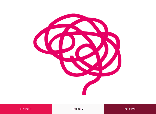 Psykiatrifonden brand color palette