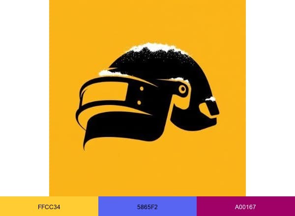 PUBG: BATTLEGROUNDS brand color palette
