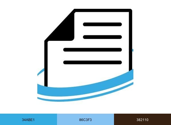 Record Info Services brand color palette