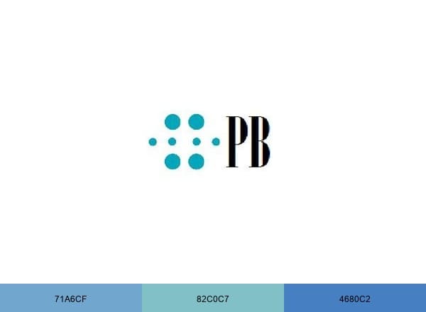 Centre Dental Puig&Baldrich brand color palette