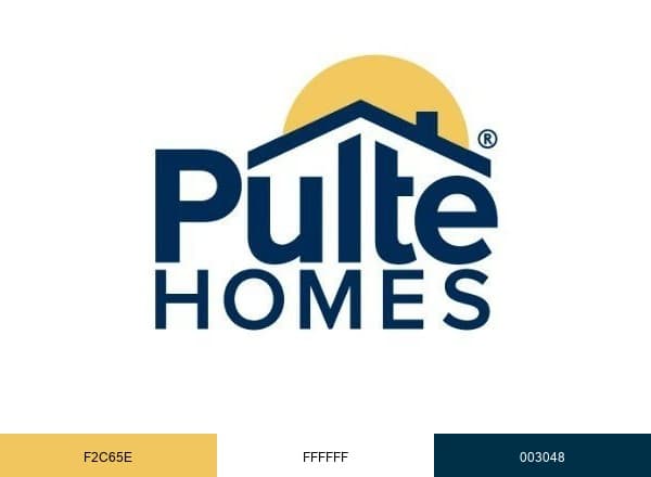 Pulte Homes brand color palette