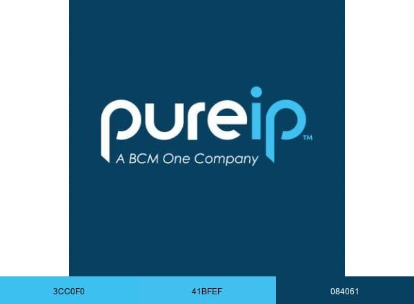 Pure IP brand color palette