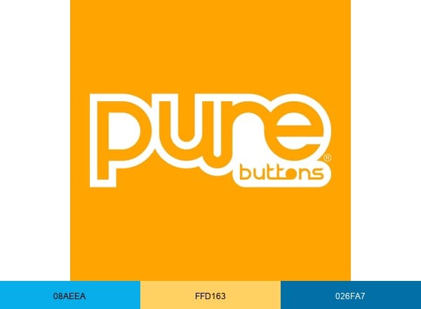 Pure Buttons brand color palette