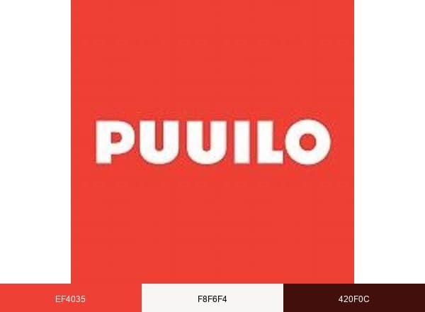Puuilo brand color palette