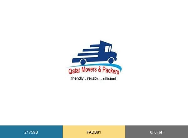 Qatar Movers & Packers brand color palette