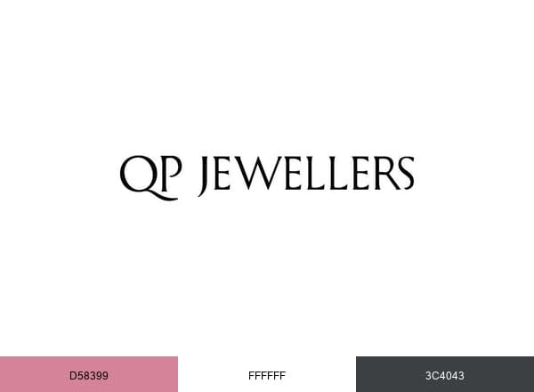 QP Jewellers brand color palette