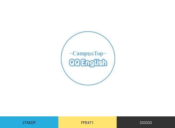 QQEnglish【公式】お得なキャンペーン実施中！ brand color palette