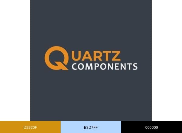 Quartz Components brand color palette