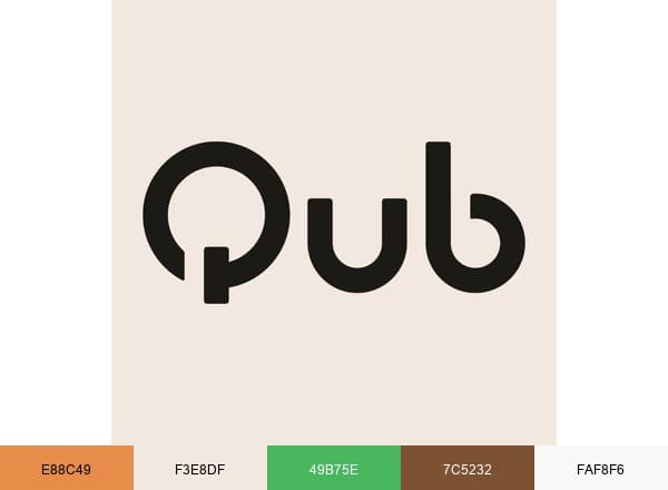 Qub brand color palette