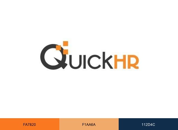 QuickHR Singapore brand color palette