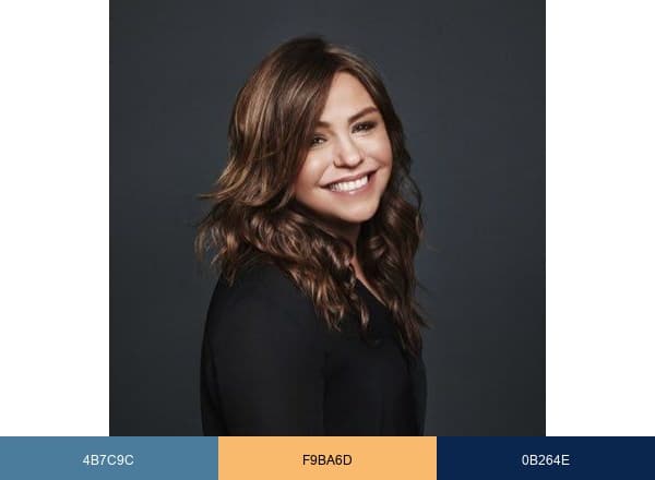 Rachael Ray brand color palette
