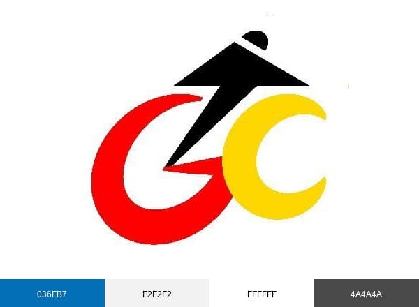 German Cycling brand color palette