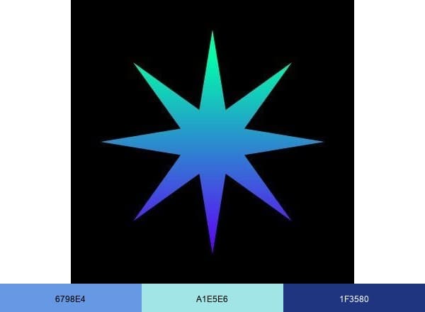 Radiant Capital brand color palette