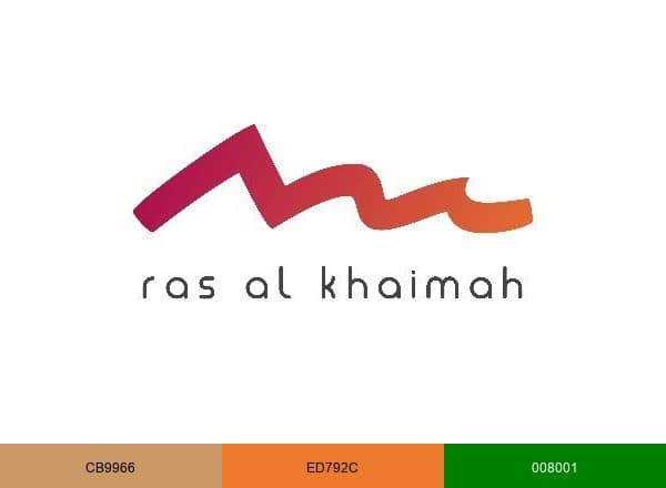 Ras Al Khaimah Tourism Development Authority brand color palette