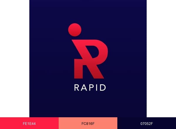 RAPID brand color palette