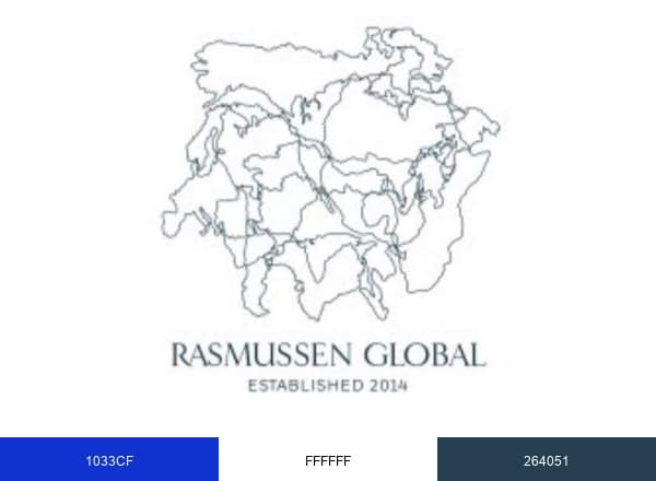 Rasmussen Global brand color palette