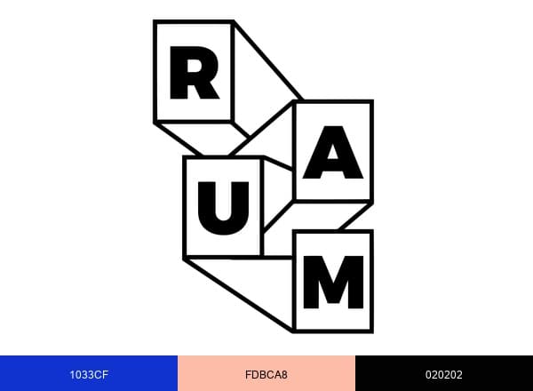 RAUM brand color palette