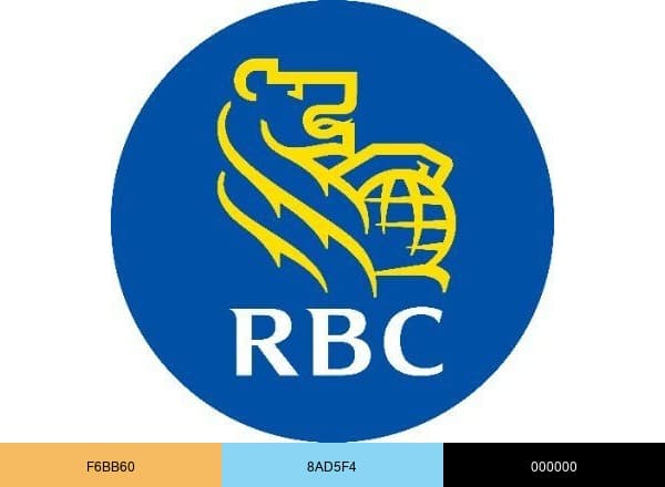 RBC brand color palette