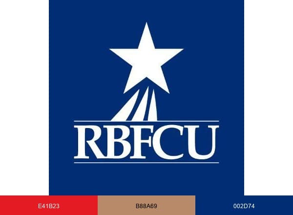 Randolph-Brooks Federal Credit Union brand color palette