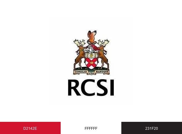 RCSI brand color palette