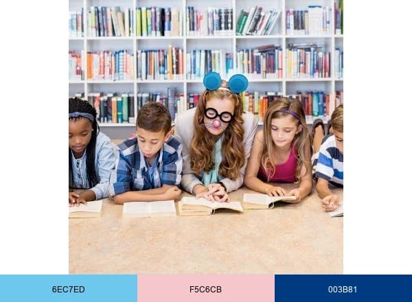 Read-A-Thon brand color palette