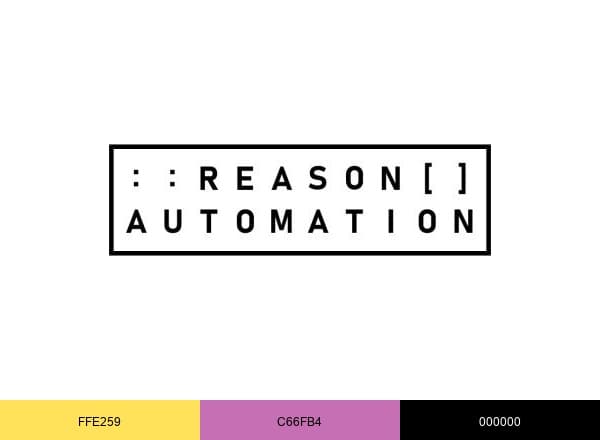 Reason Automation brand color palette
