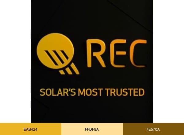 REC brand color palette