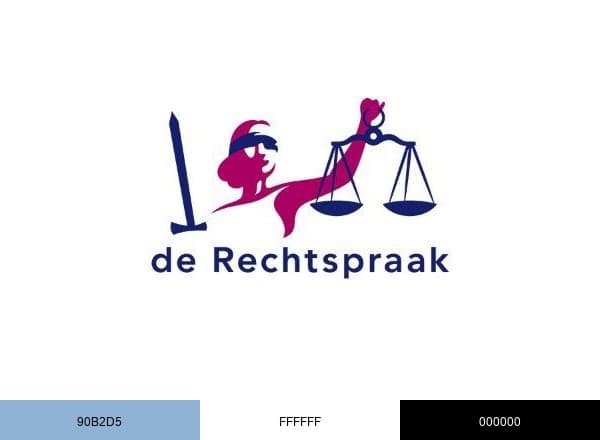 Rechtspraak brand color palette