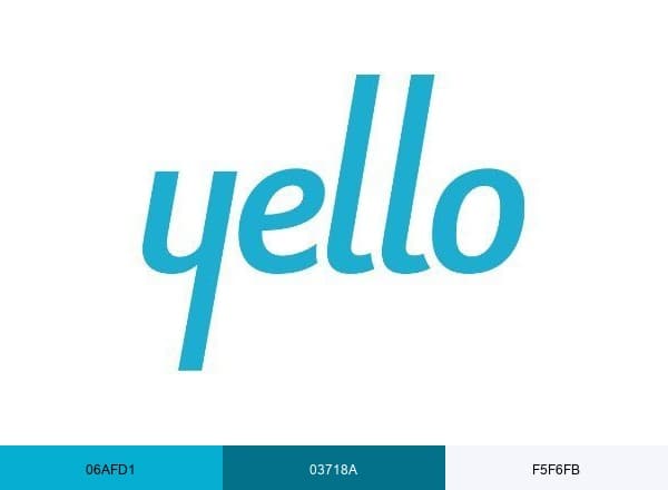 Yello brand color palette