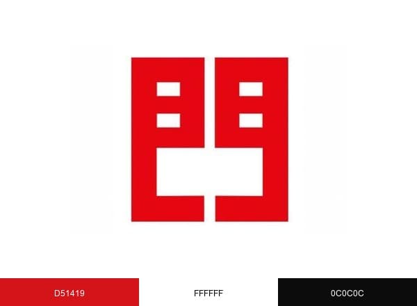 Red Gate Gallery brand color palette