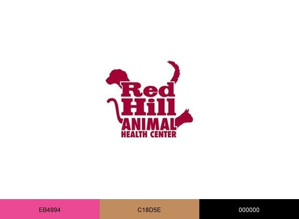 Red Hill brand color palette