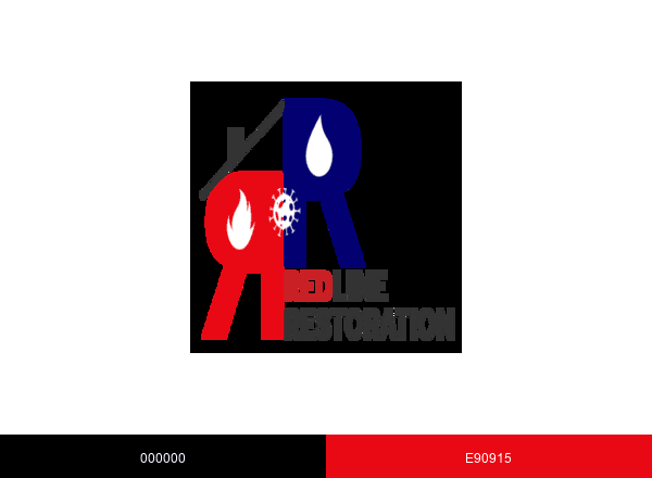Redline Restoration, Inc, brand color palette
