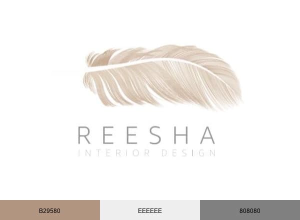 REESHA INTERIOR DESIGN brand color palette