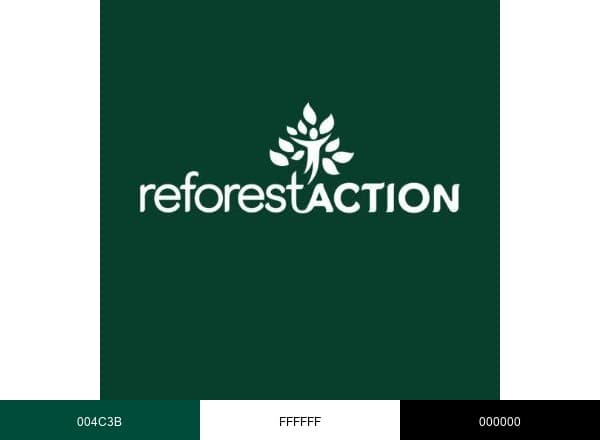 Reforest'Action brand color palette