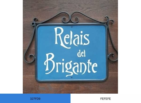 Relais del Brigante brand color palette