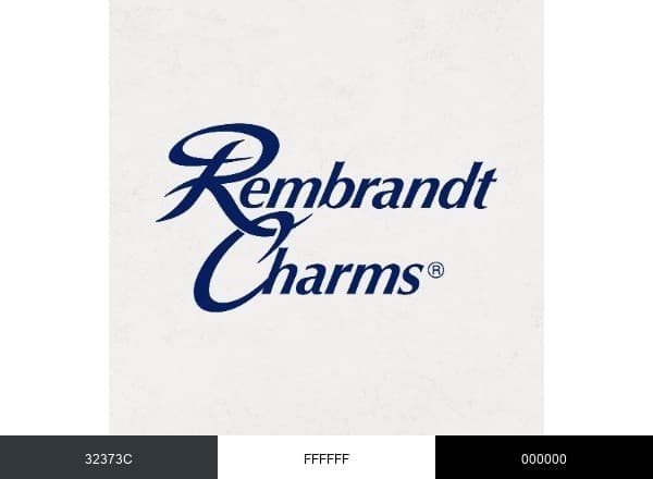 Rembrandt Charms brand color palette