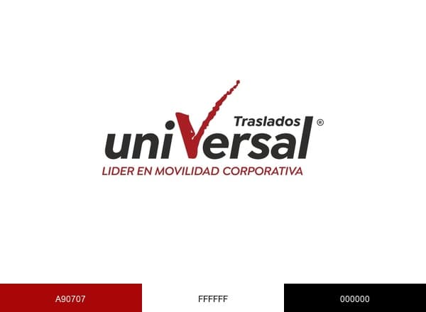 Universal Traslados brand color palette
