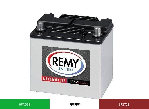 Remy Battery brand color palette