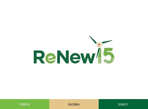 ReNew brand color palette