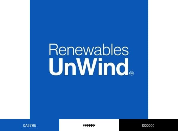 Renewables UnWind brand color palette