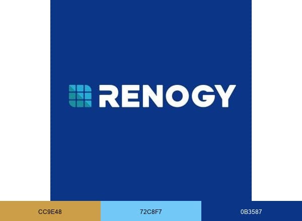 RENOGY brand color palette