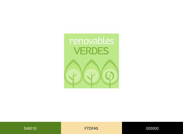 Renovablesverdes brand color palette